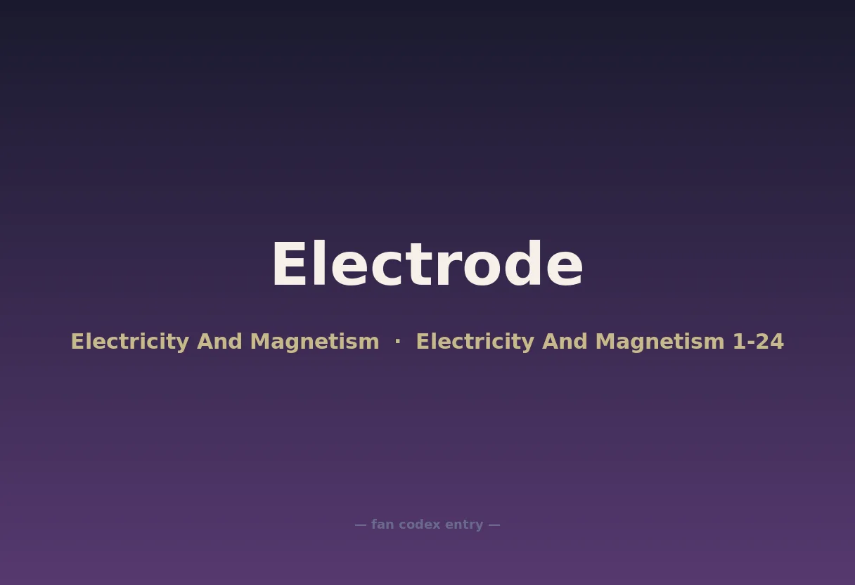 Electrode